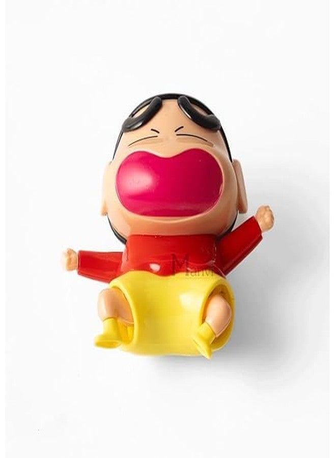 MANVI Wind Up Crawling Cartoon Toy for Kids, Crying Shinchan Action Figure Movable Toy for Babies, Birthday Gift for Boys & Girls - Image 5